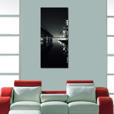 43% OFF on 999Store Multiple Frames Printed Lake City like Modern Wall Art Painting -2 Frames (76x25 cm) 43% OFF on 999Store Multiple Frames Printed Lake City like Modern Wall Art Painting -2 Frames (76x25 cm)