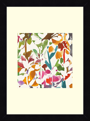 19% OFF on ART4U Pink Garden square II White - Framed Print 16 inch x 22 inch 22 inch X inch 16, Multicolor