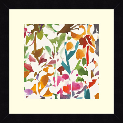 19% OFF on ART4U Pink Garden square II White - Framed Print 16 inch x 16 inch 16 inch X inch 16, Multicolor