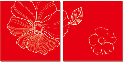 51% OFF on Go Hooked 2 Panel Wall Decor