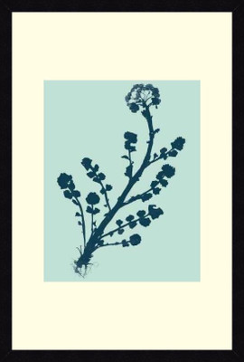 25% OFF on ART4U Indigo and Mint Botanical Study II - Framed Print 24 inch x 36 inch 36 inch X inch 24, Multicolor
