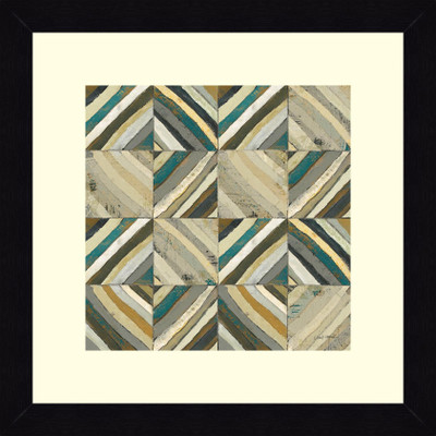 19% OFF on ART4U The Center I Abstract Turquoise - Framed Print 16 inch x 16 inch 16 inch X inch 16, Multicolor