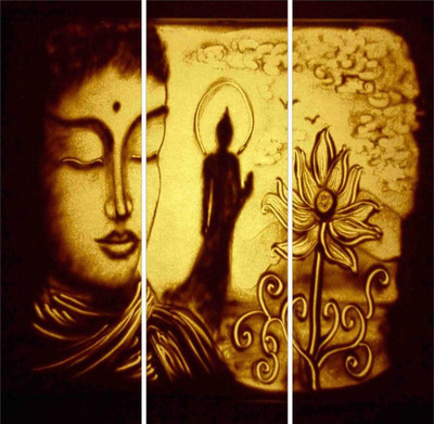 50% OFF on Go Hooked Yellow And Brown Mdf 3 Panel Wallpaper 50% OFF on Go Hooked Yellow And Brown Mdf 3 Panel Wallpaper