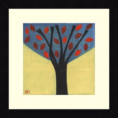 19% OFF on ART4U Tree /122 - Framed Print 16 inch x 16 inch 16 inch X inch 16, Multicolor