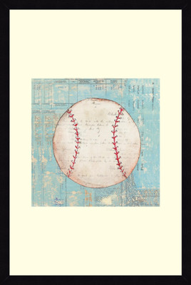 24% OFF on ART4U Play Ball I - Framed Print 24 inch x 36 inch 36 inch X inch 24, Multicolor
