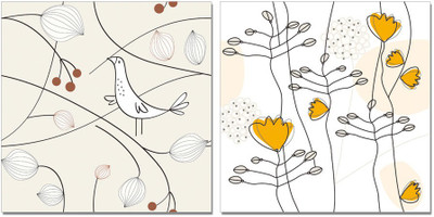 51% OFF on Go Hooked 2 Panel Wall Decor