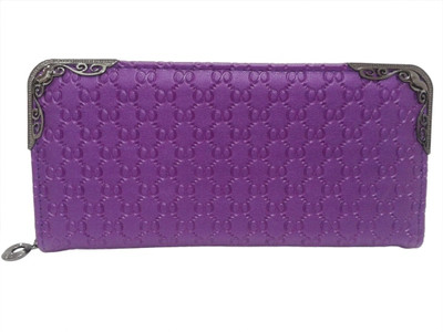 65% OFF on Vian Women Casual, Formal Purple Fabric Wallet