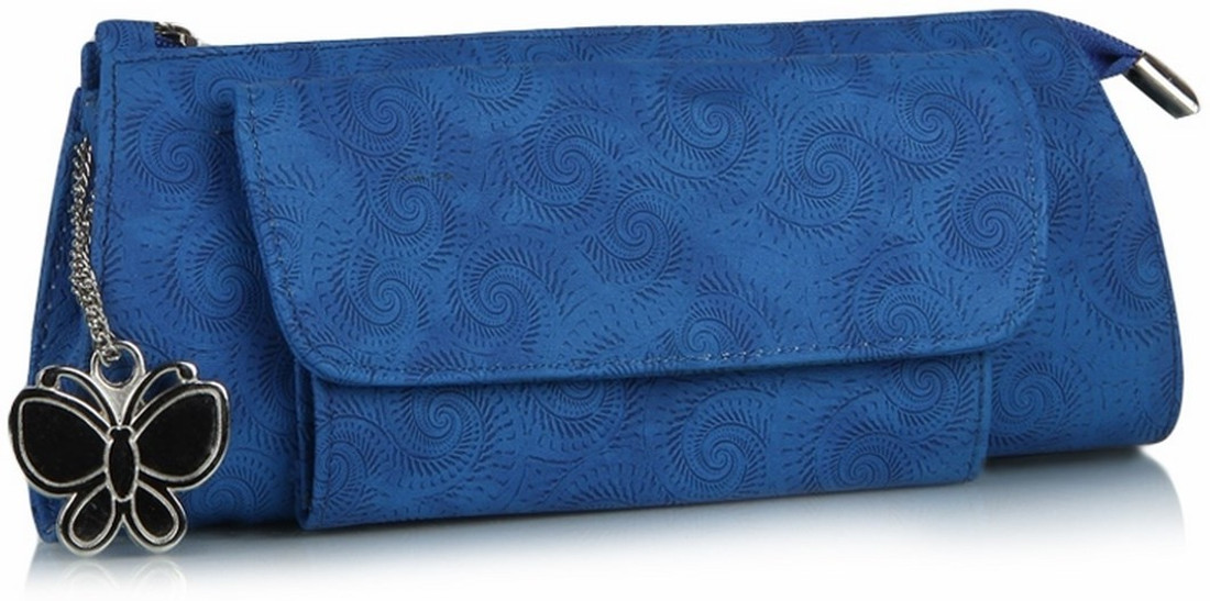 Butterflies Women Casual, Formal Blue Artificial Leather Wallet Blue - Price in India | Flipkart.com