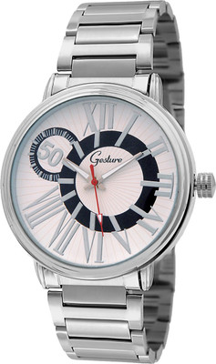 66% OFF on Gesture Designer Dial Elegant Analog Watch - For Men 66% OFF on Gesture Designer Dial Elegant Analog Watch - For Men