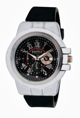 Exotica Fashions EFG-07-Black Analog Watch Exotica Fashions EFG-07-Black Analog Watch
