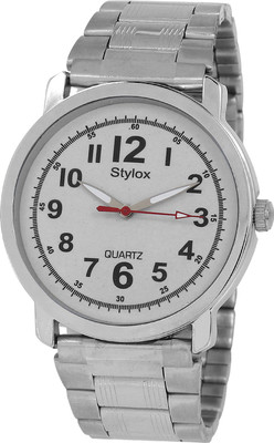 80% OFF on Stylox WH-STX212 White Dial Chain (STX212) Analog Watch - For Men 80% OFF on Stylox WH-STX212 White Dial Chain (STX212) Analog Watch - For Men