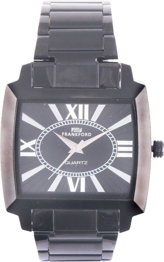 10% OFF on Frankford Ffgc-9 Sq Bk Fashion Analog Watch - For Couple