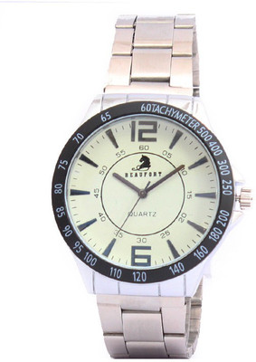 80% OFF on Beaufort BT-1075-SS-WHT Classic Analog Watch - For Men 80% OFF on Beaufort BT-1075-SS-WHT Classic Analog Watch - For Men