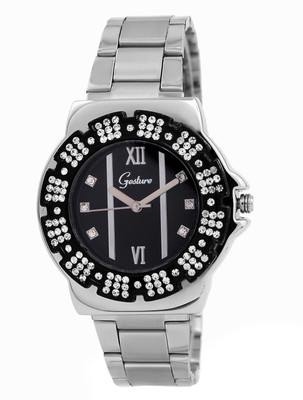 58% OFF on Gesture Gesture Elegant 9005-Bk Watch For Women Elegant Analog Watch - For Women 58% OFF on Gesture Gesture Elegant 9005-Bk Watch For Women Elegant Analog Watch - For Women