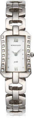 10% OFF on Romanson RM0350QLWWH Giselle Analog Watch - For Women