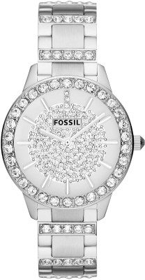 Fossil ES3097 Jesse Crystal Analog Watch - For Women