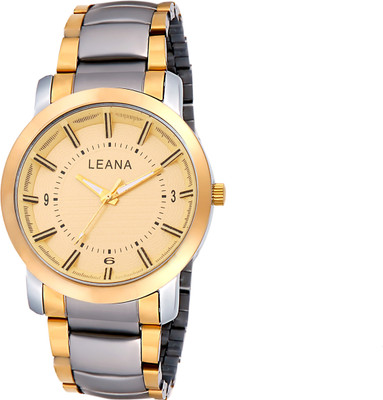 82% OFF on Leana LW506 Two Tone Round Analog Watch - For Men