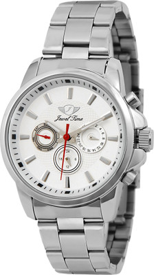 17% OFF on Jewel Time JT-LR005-WHT-CH Analog Watch - For Women 17% OFF on Jewel Time JT-LR005-WHT-CH Analog Watch - For Women