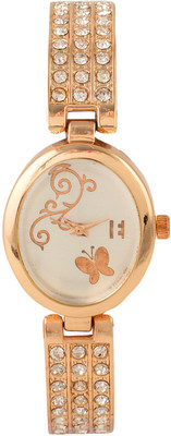 Excelencia CW-04-Blue Butterflies Analog Watch - For Women