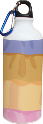 55% OFF on Tiedribbons Danger Colorfull Pattern 600 ml Water Bottle