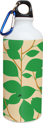 55% OFF on Tiedribbons Light Yellow Background And Green Leaf Pattern 600 ml Water Bottle 55% OFF on Tiedribbons Light Yellow Background And Green Leaf Pattern 600 ml Water Bottle