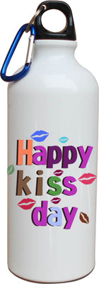 57% OFF on Tiedribbons Happy Kiss Day With Lips Sipper 600 ml Water Bottle