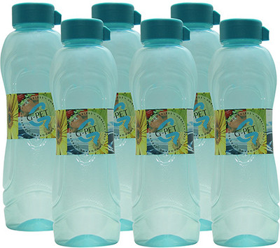 5% OFF on G-PET Fridge Lily 1000 ml Water Bottles Set of 6, Sea Green 5% OFF on G-PET Fridge Lily 1000 ml Water Bottles Set of 6, Sea Green