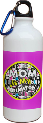 55% OFF on Tiedribbons Mom Is My Educator Coffee Mug 600 ml Water Bottle