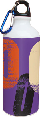 55% OFF on Tiedribbons Colored Zero Pattern 600 ml Water Bottle