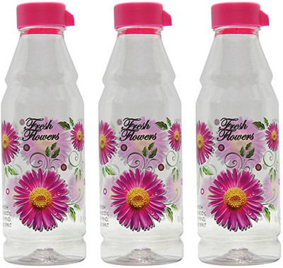 G-PET Fridge Rose 1000 ml Water Bottles Set of 3, Purple