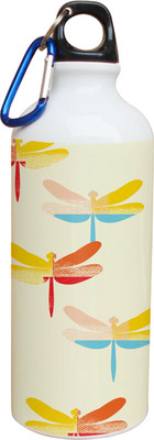 55% OFF on Tiedribbons Beautifull Butterfly Pattern 600 ml Water Bottle
