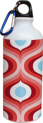 55% OFF on Tiedribbons Blue Circle And Colored Pattern 600 ml Water Bottle