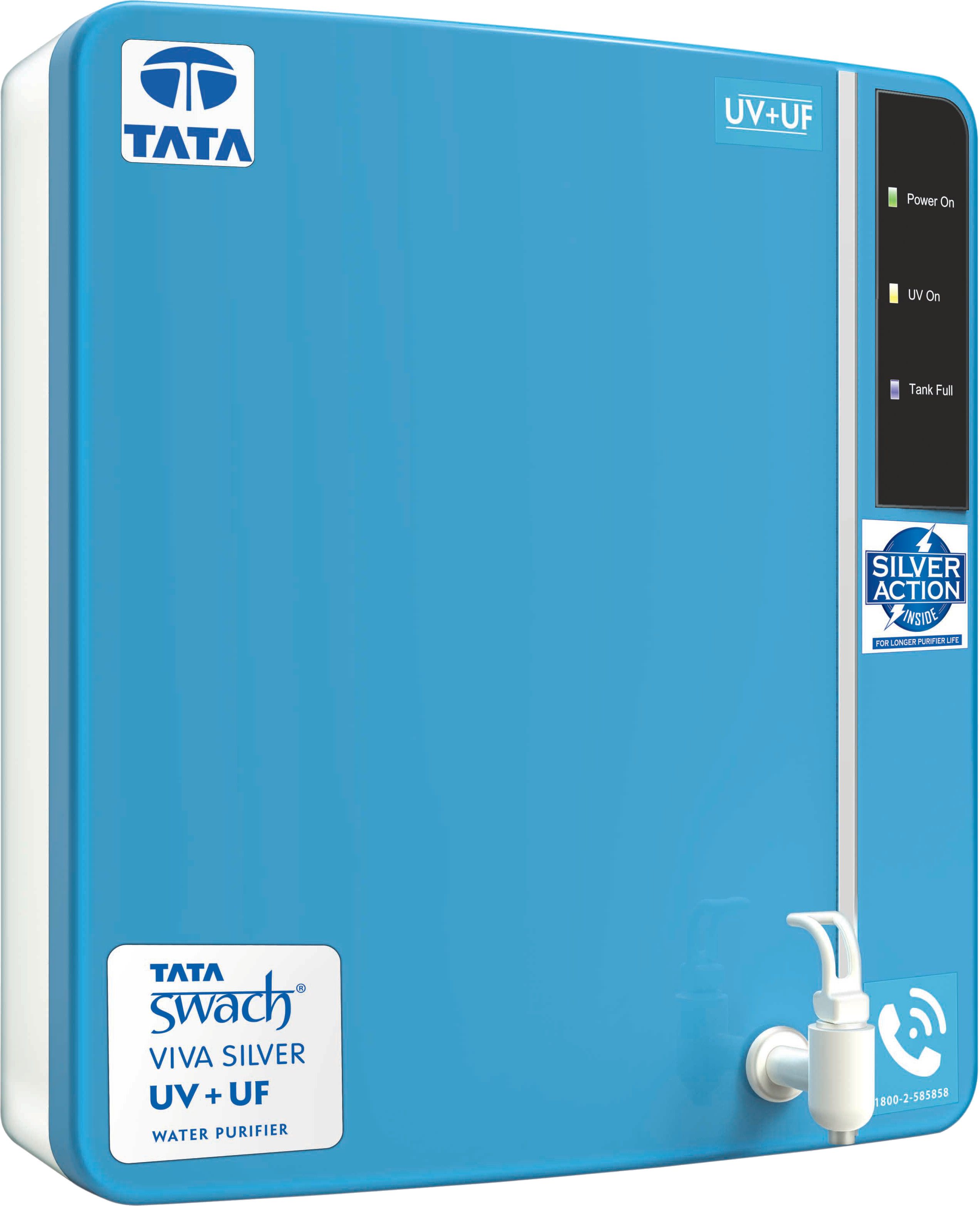 Tata Swach Viva Silver UV + UF 6 L UV + UF Water Purifier Tata Swach