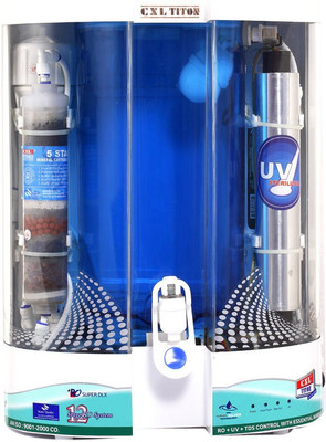 20% OFF on Cxl Titon 12 StageÃÂ  8 L RO + UV Water Purifier