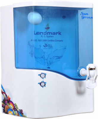 11% OFF on Landmark Inc Sun Green Modern 10 L RO Water Purifier