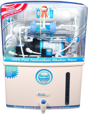 25% OFF on L'eaupure Aquajet 14gp 12 L RO + UV +UF Water Purifier