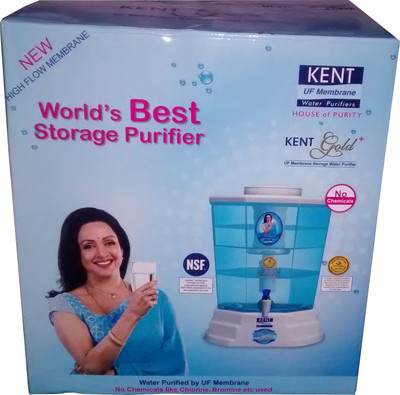 Kent Gold Plus 20 L UF Water Purifier (White & Blue) 