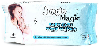 Jungle Magic Baby Care Wet Wipes Jungle Magic Baby Care Wet Wipes