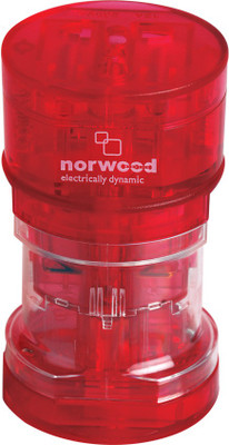 16% OFF on Norwood Entire Travel Multiplug Worldwide Adaptor Trandparent Red 16% OFF on Norwood Entire Travel Multiplug Worldwide Adaptor Trandparent Red