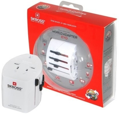 15% OFF on S-KROSS World Adapter Evo Worldwide Adaptor White 15% OFF on S-KROSS World Adapter Evo Worldwide Adaptor White