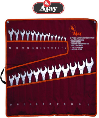 14% OFF on Ajay A107-25M Double Sided Combination Wrench Set 14% OFF on Ajay A107-25M Double Sided Combination Wrench Set