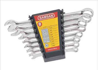 42% OFF on Samsan SMCE 8 Double Sided Combination Wrench Set Pack of 8 42% OFF on Samsan SMCE 8 Double Sided Combination Wrench Set Pack of 8
