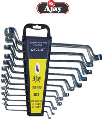 54% OFF on Ajay A102-12T Double Sided Combination Wrench Set 54% OFF on Ajay A102-12T Double Sided Combination Wrench Set