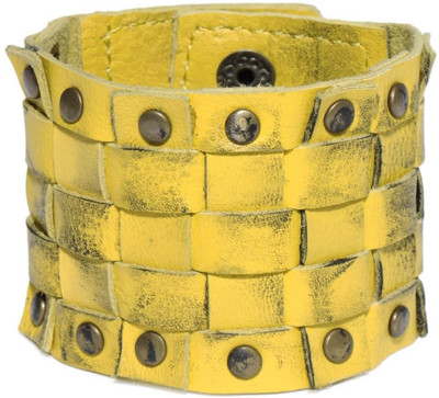 30% OFF on Fume Band 49 Women Wrist Band Yellow, Pack of 1