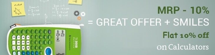 Calculators flat 10% Offers