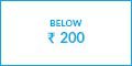 Below 200/-