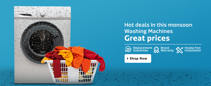 Great Deal In Washing Machine With Great Price Upto 30% Discount