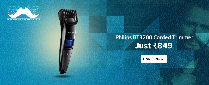 Philips BT3200 corded trimmer for just Rs 849
