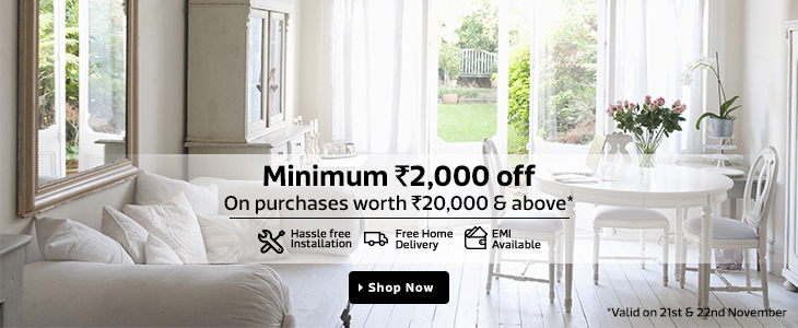 Furniture Minimum Rs 2000 off