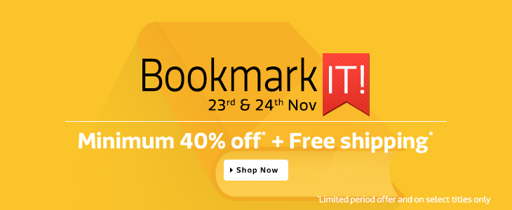 Buy Books and save minimum 40% + Free shipping